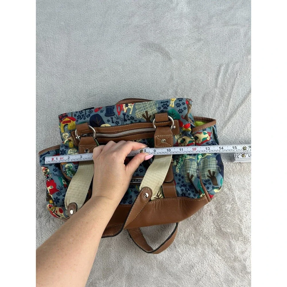 Lily Bloom Bag Medium Dog Print Multicolor